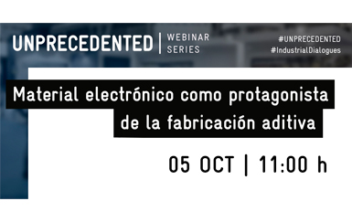 Webinar Material electrónico como protagonista de la fabricación aditiva