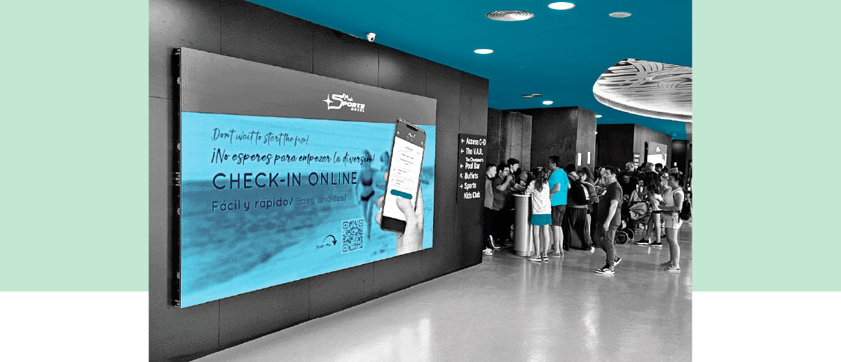 Soluciones audiovisuales para hoteles más sostenibles