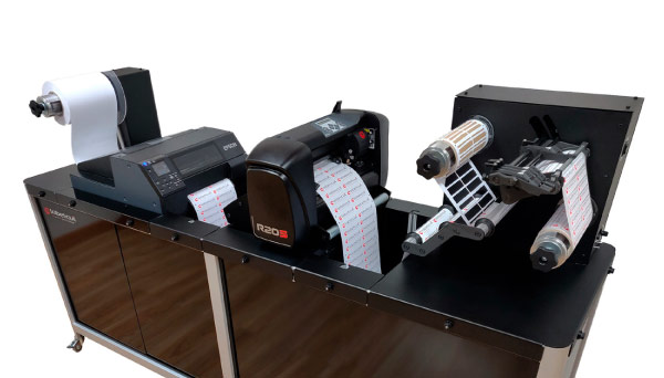 Sistema de corte y troquelado para etiquetas en rollo Labelcut R20i