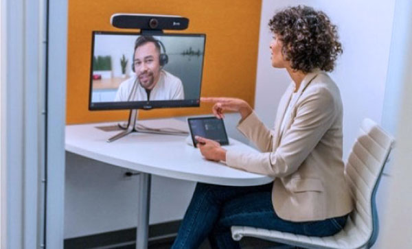 videoconferencia con Poly